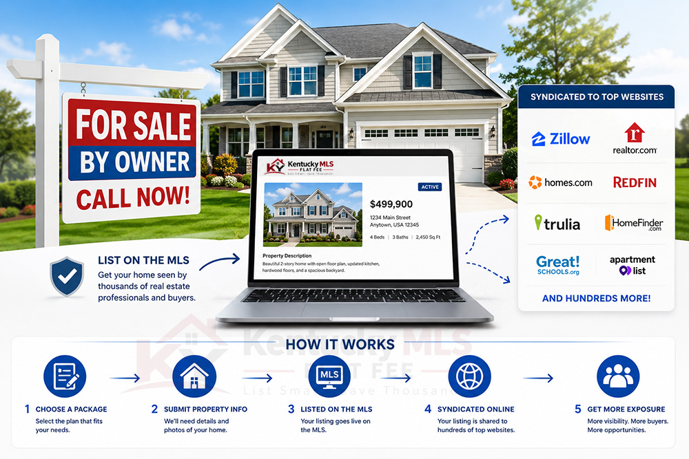 how kentucky flat fee mls listing works